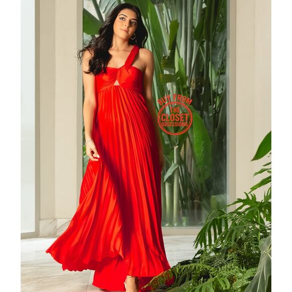 RARE!!! MANGO Front Knot Maxi Dress NWT - Picture 1 of 16